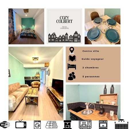 Appartement Hyper Centre Le Cozy Colbert à Troyes Extérieur photo